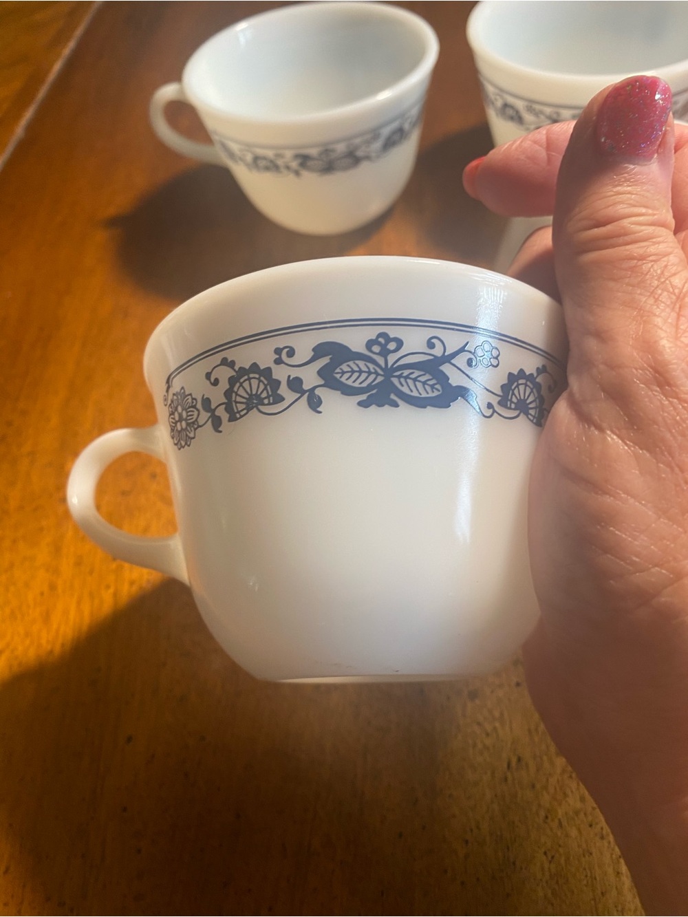 Pyrex Old Town 8 oz Teacup  (Set of 4)